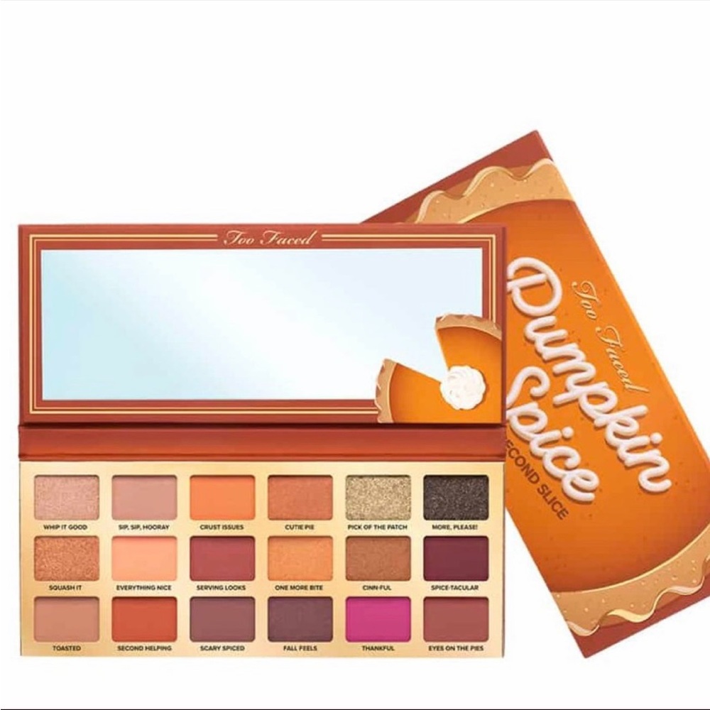 Too faced Pumpkin Spice: Second Slice SWEET & SPICY EYE SHADOW PALETTE